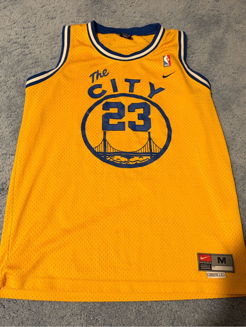 Nike The City Golden State Warriors Jason Richardson Basketball Jersey Medium